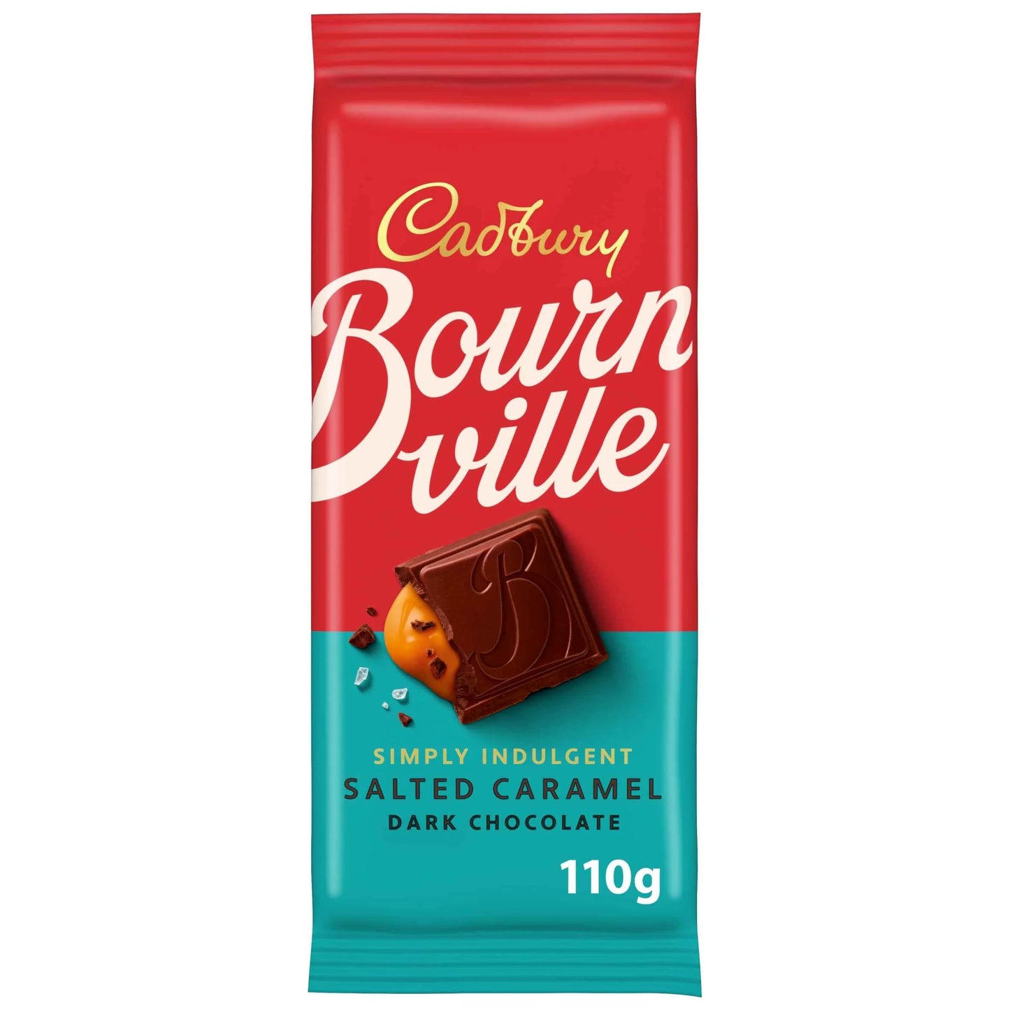 Bournville Salted Caramel 110g by Cadbury