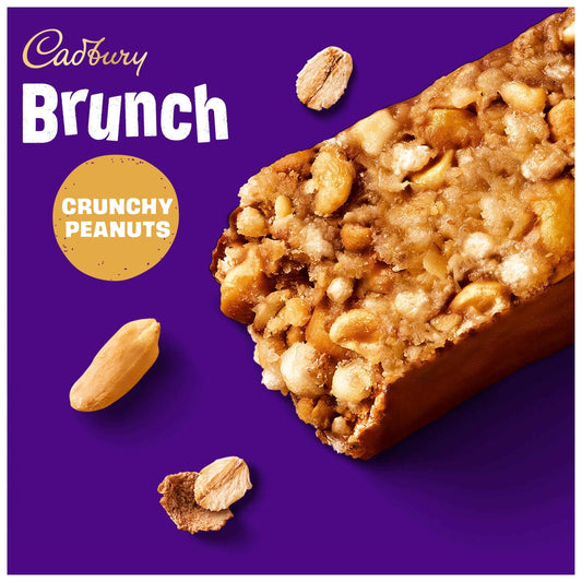 Brunch Peanut Wholegrain Cereal Bars by Cadbury