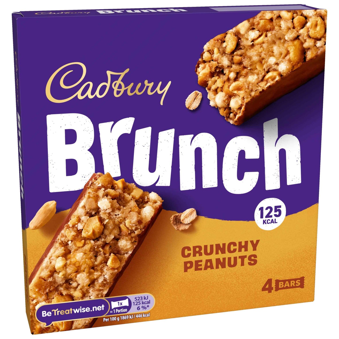 Brunch Peanut Wholegrain Cereal Bars by Cadbury