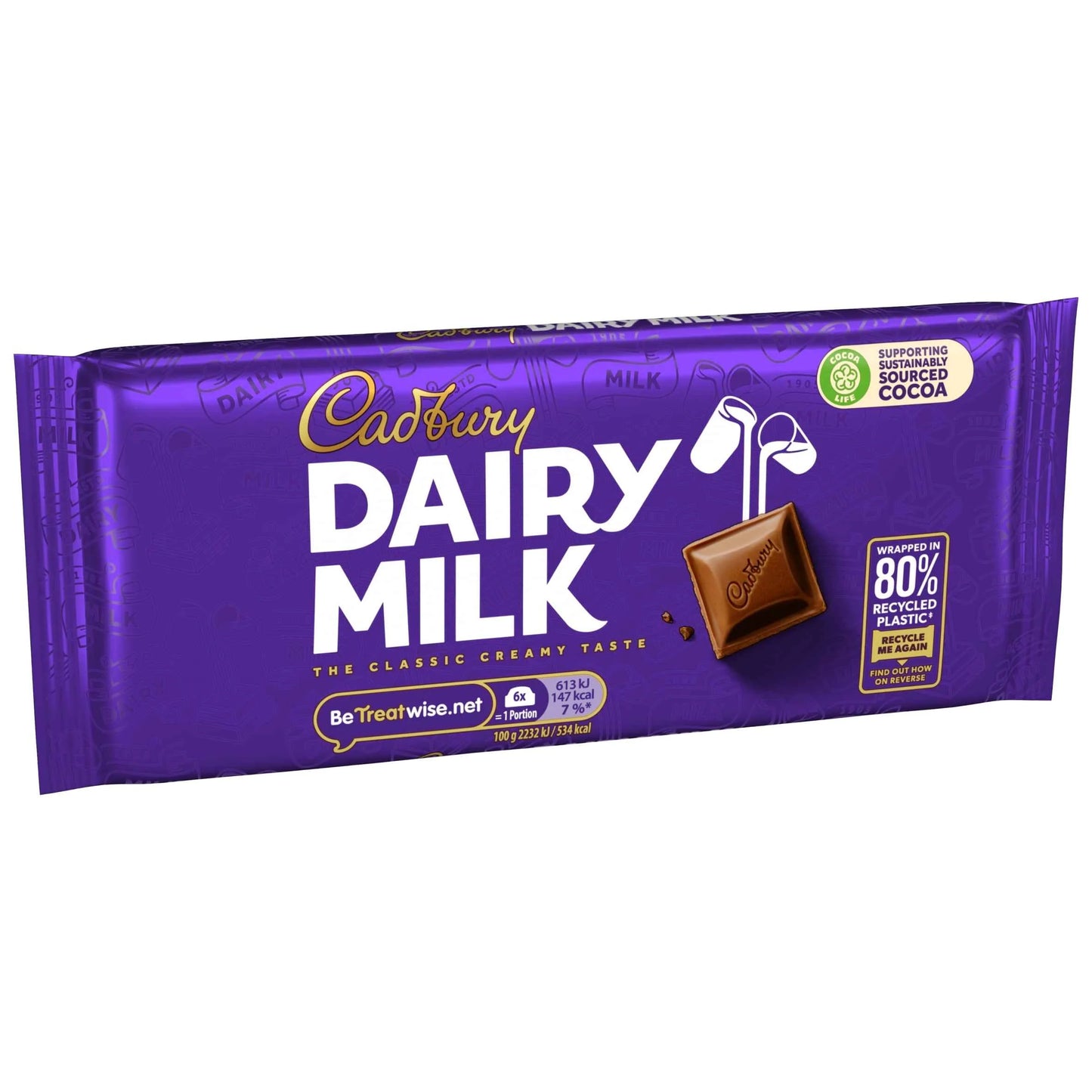 Dairy Milk Chocolate Bar 110g by Cadbury