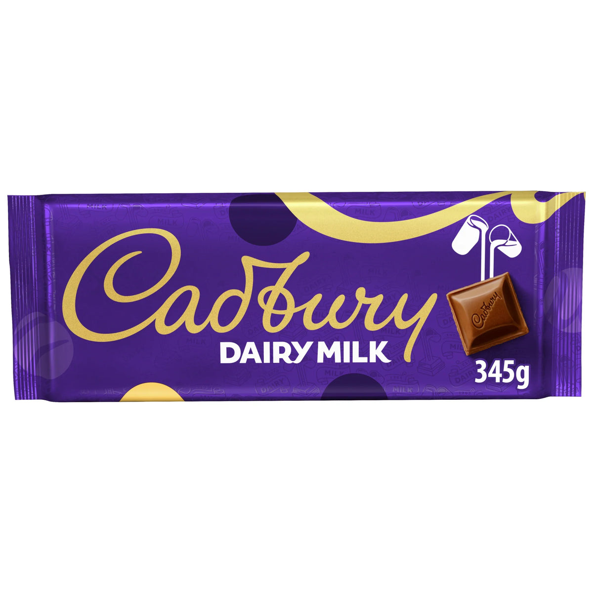 Dairy Milk Chocolate Bar 345g by Cadbury at The British Vault