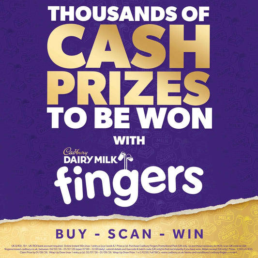 Dairy Milk Chocolate Fingers Biscuits by Cadbury