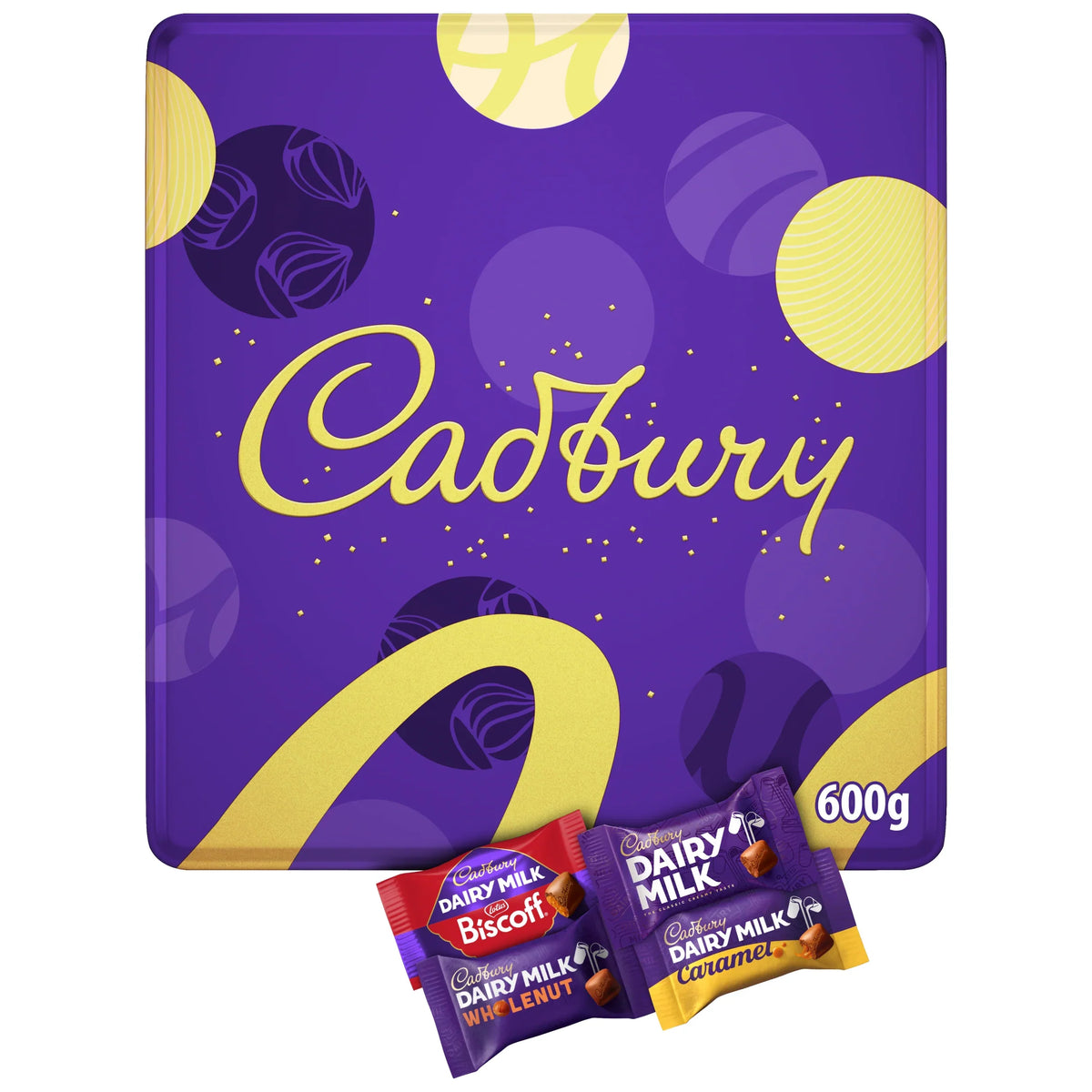 Dairy Milk Chunk Tin 600g by Cadbury at The British Vault