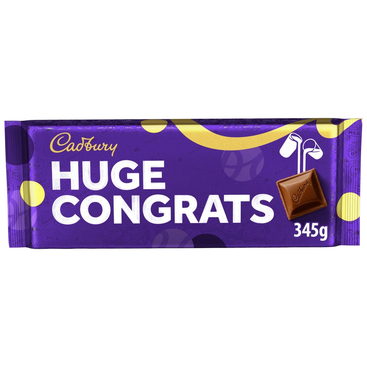 Dairy Milk Huge Congrats Chocolate by Cadbury at The British Vault