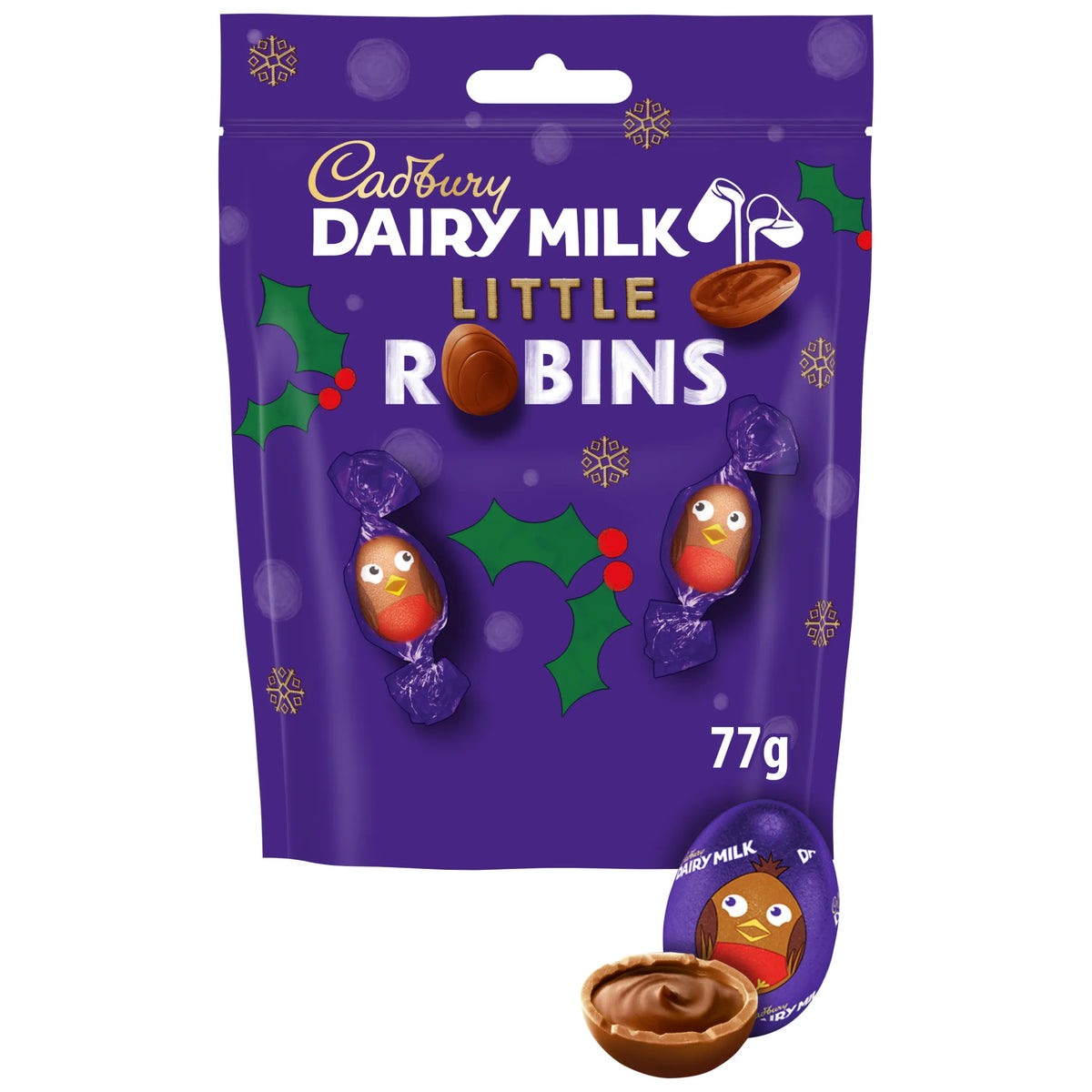 Dairy Milk Little Robbins 77g by Cadbury at The British Vault