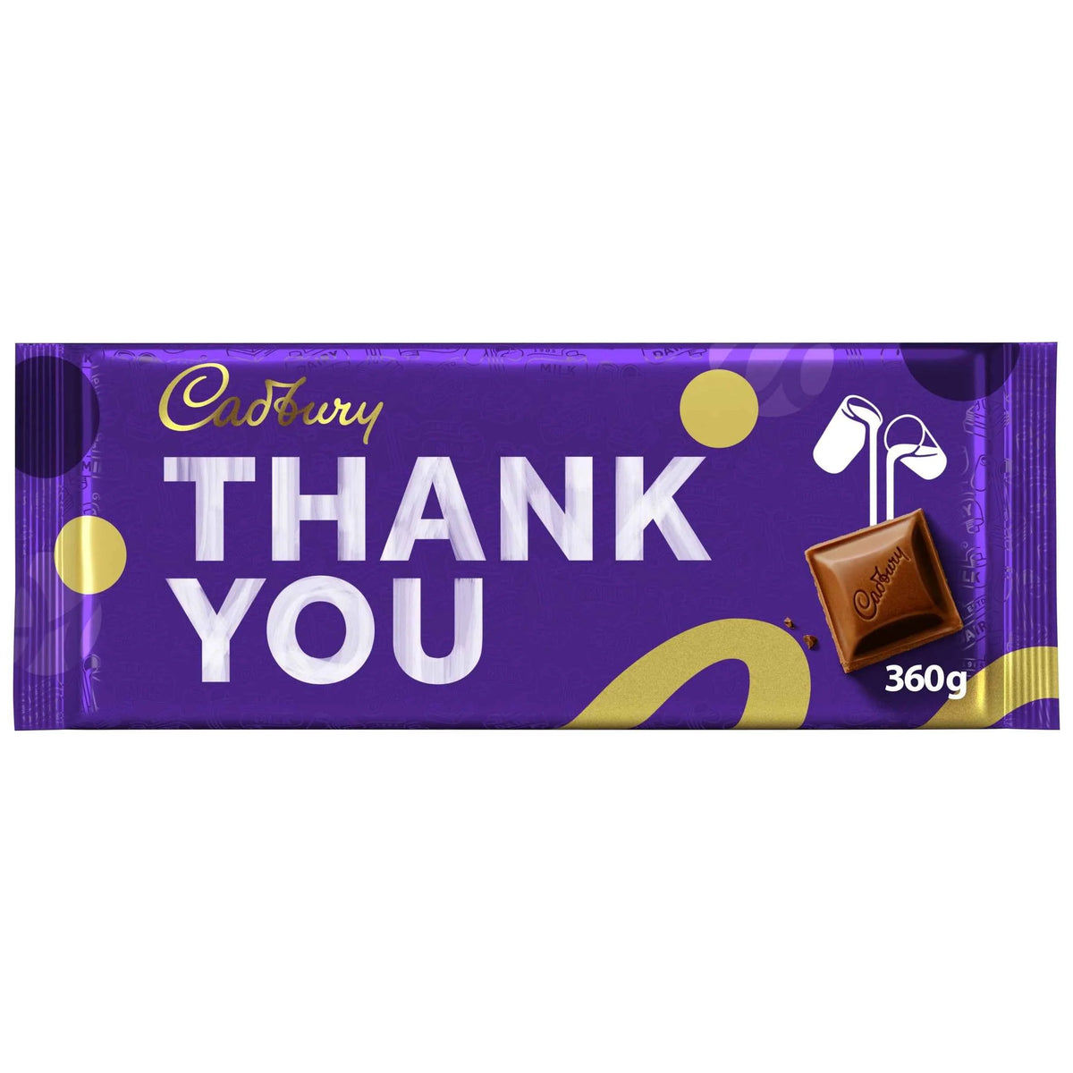 Dairy Milk Thank You Chocolate Bar by Cadbury