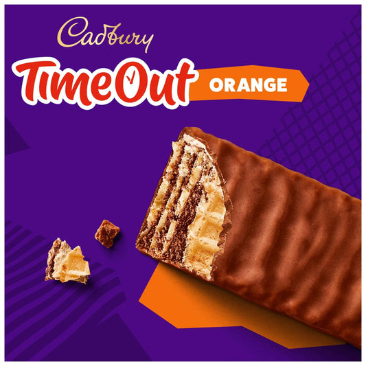 Time Out Orange Milk Chocolate by Cadbury