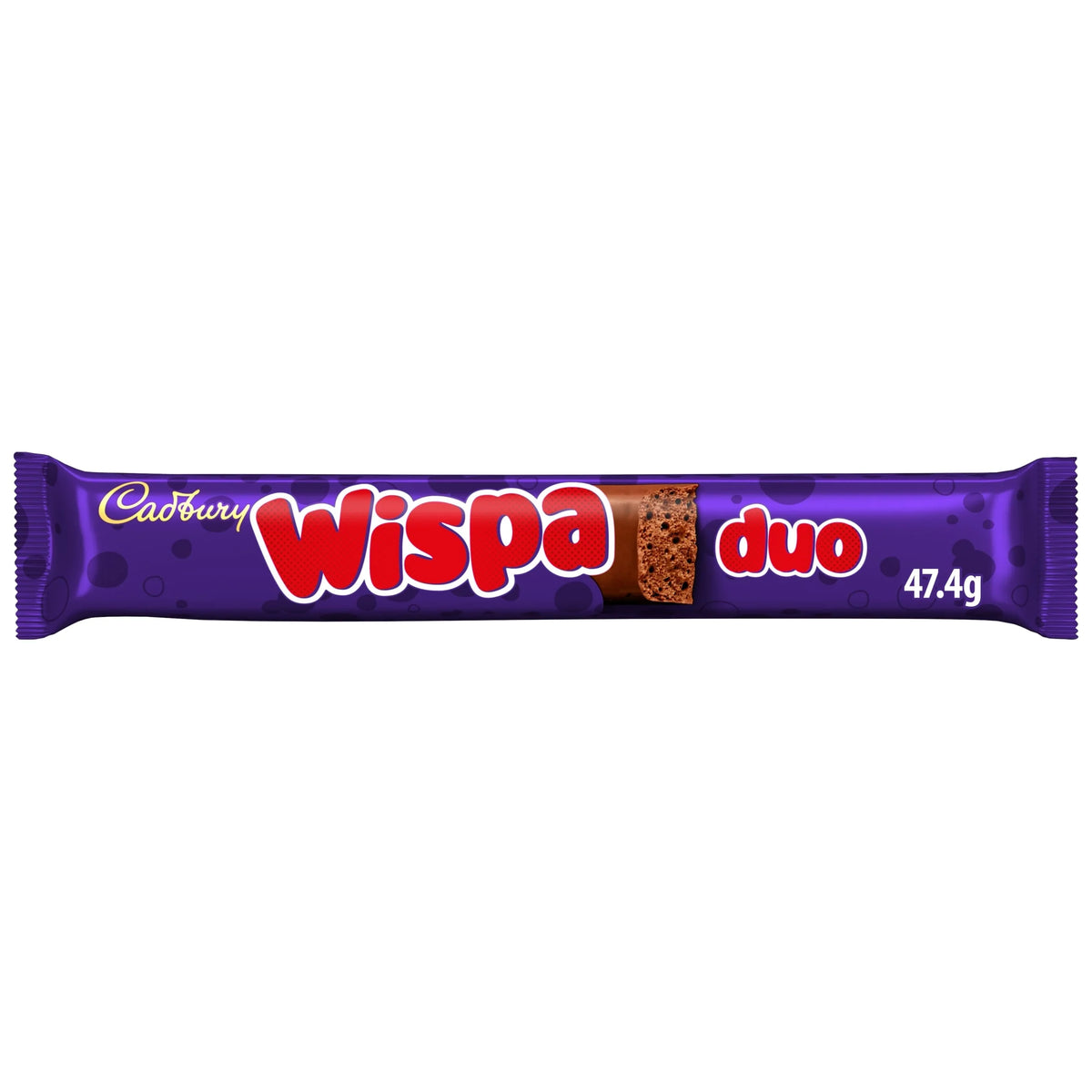 Wispa Duo Chocolate Bar 47.4g by Cadbury