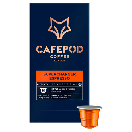 Supercharger 10 Pack 55g by CAFEPOD