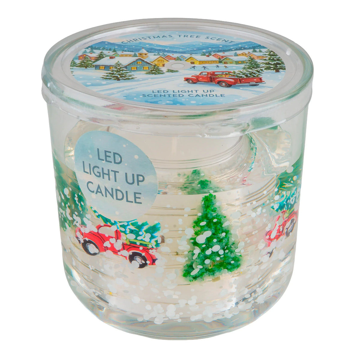 Christmas Led Light Up Scented by Candlelight at The British Vault