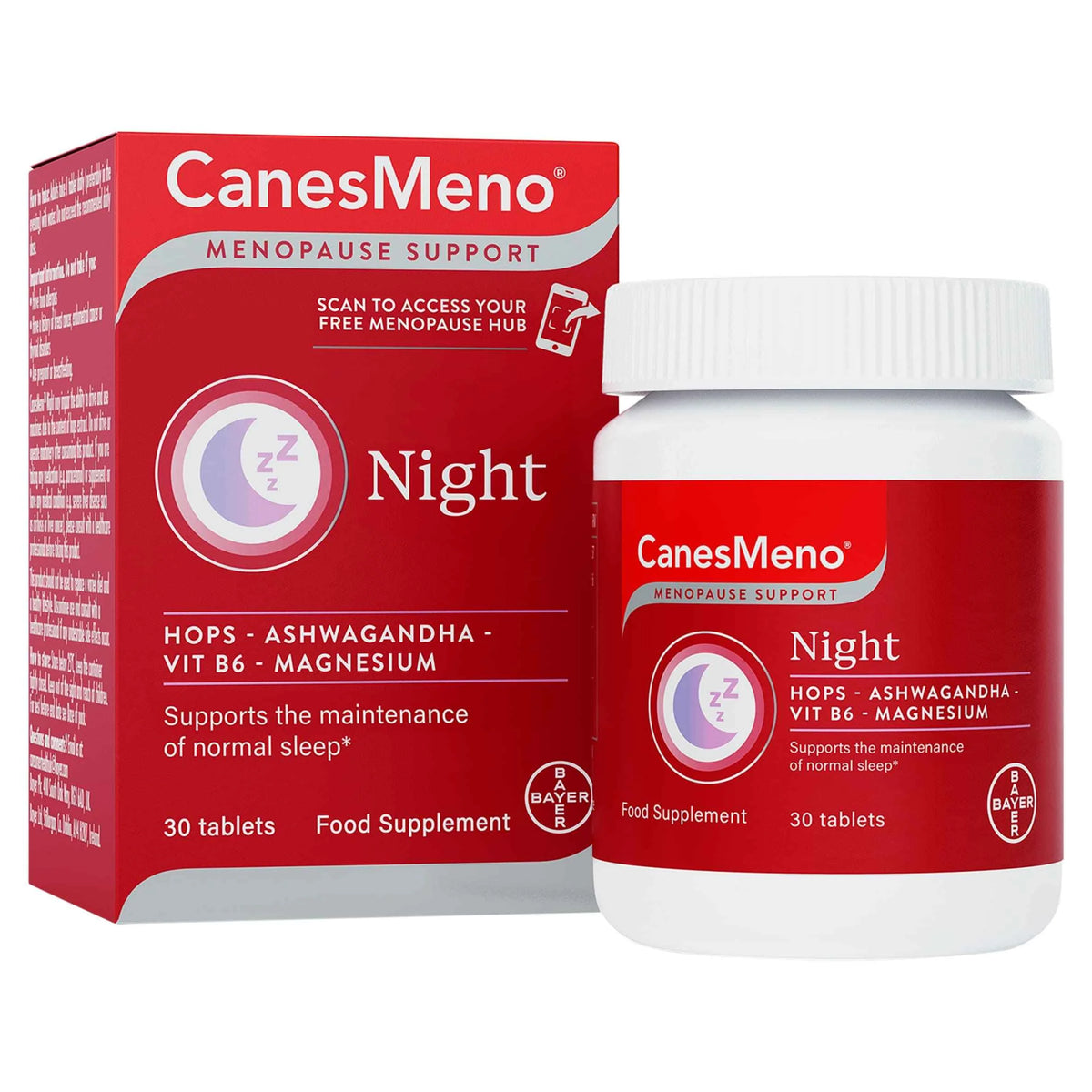 Canesmeno Menopause Support Night 30 Tablets by CANESTEN