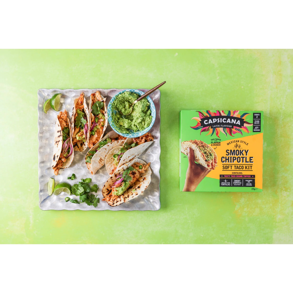 Mexican Smoky Chipotle Taco Meal by Capsicana