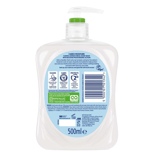 Moisture Plus Handwash 500ml by CAREX