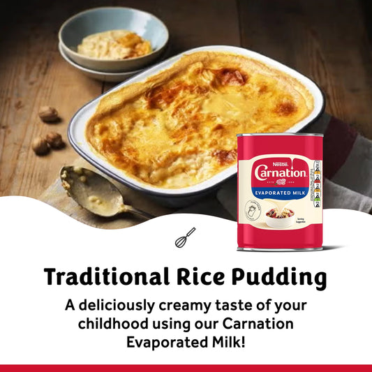 Evaporated Milk Tin 410g by CARNATION
