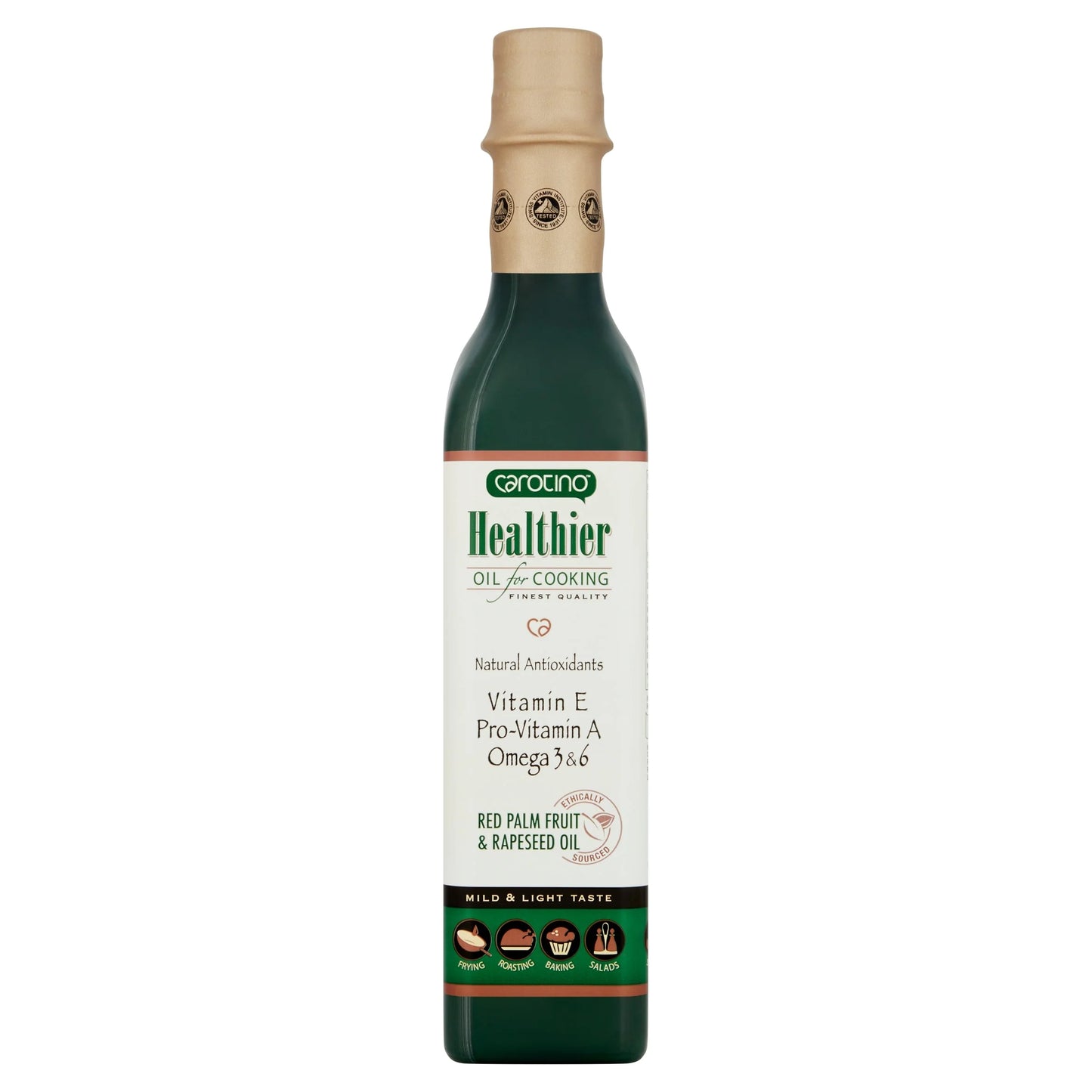 Mild & Light Cooking Oil 500ml by CAROTINO