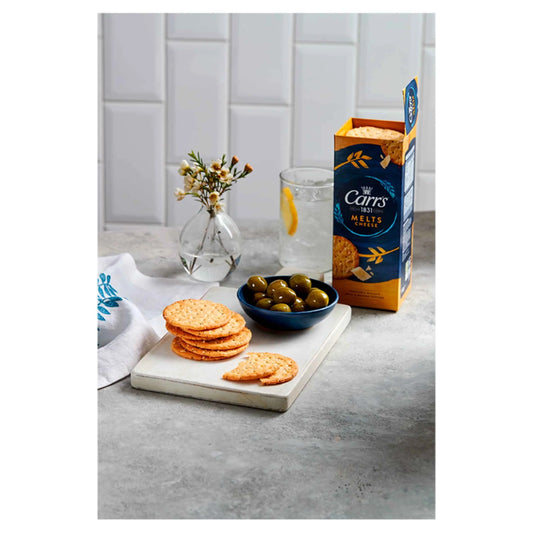 Melts Cheese Crackers 150g by Carr's