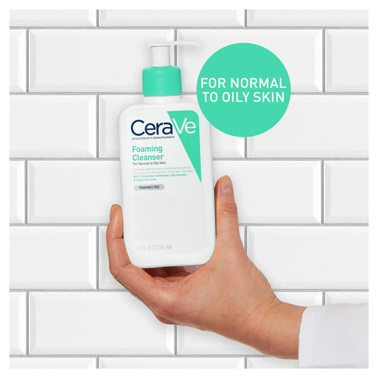 Foaming Cleanser With Niacinamide For by CeraVe