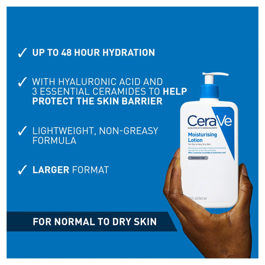 Moisturising Lotion With Hyaluronic by CeraVe