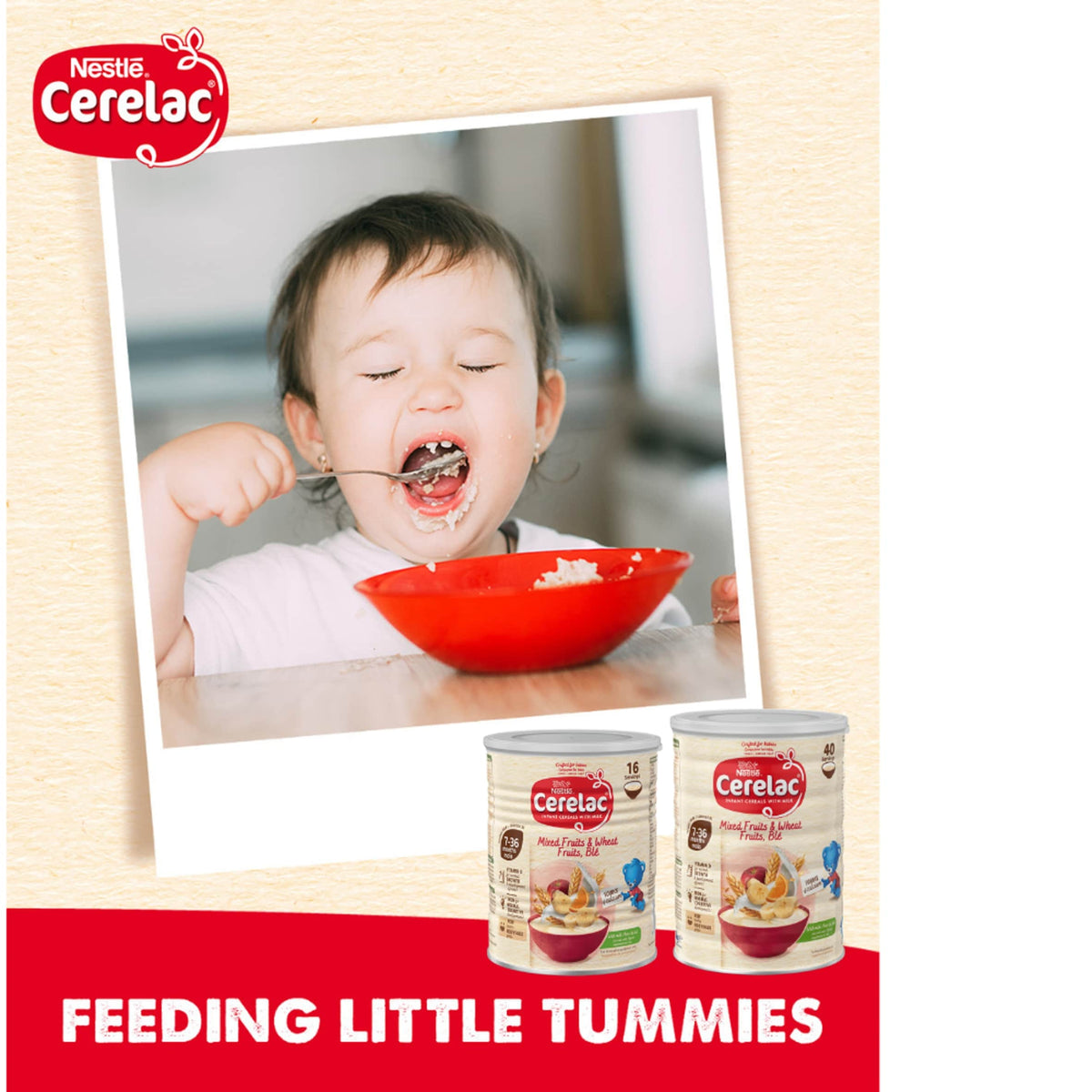 Infant Cereals With Milk Mixed Fruits by CERELAC