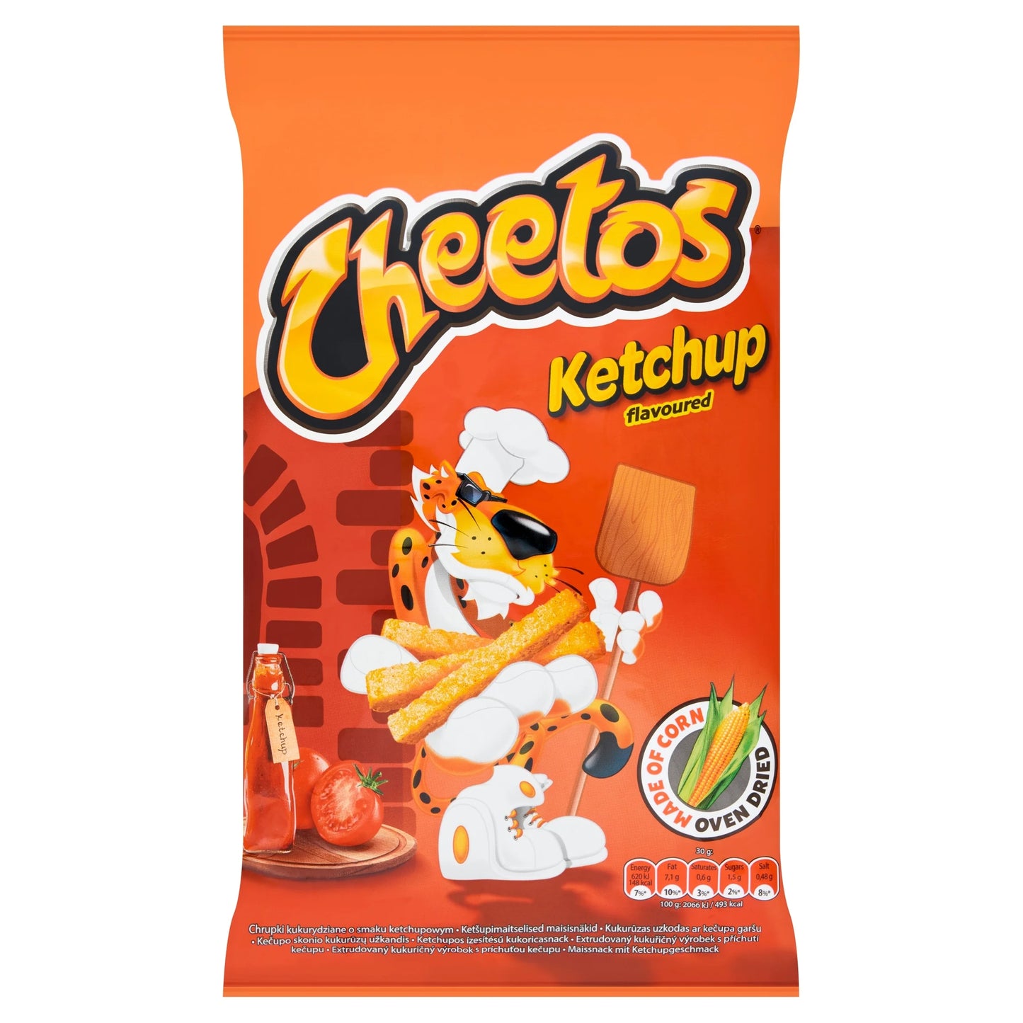 Ketchup Corn Snacks 85g by CHEETOS
