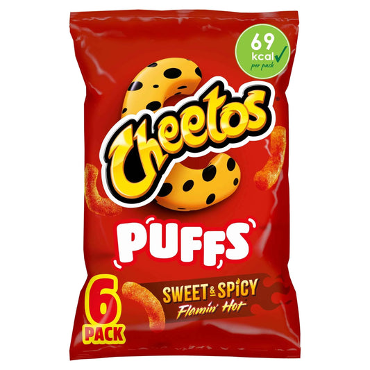 Puffs Sweet & Spicy Flamin' Hot by CHEETOS