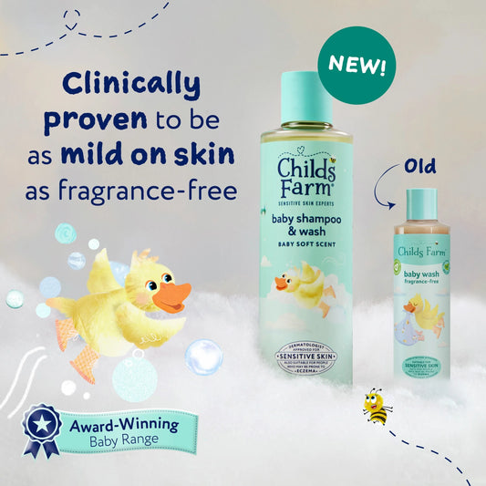 Baby Shampoo & Body Wash Baby Soft Scent 250ml by CHILDS FARM