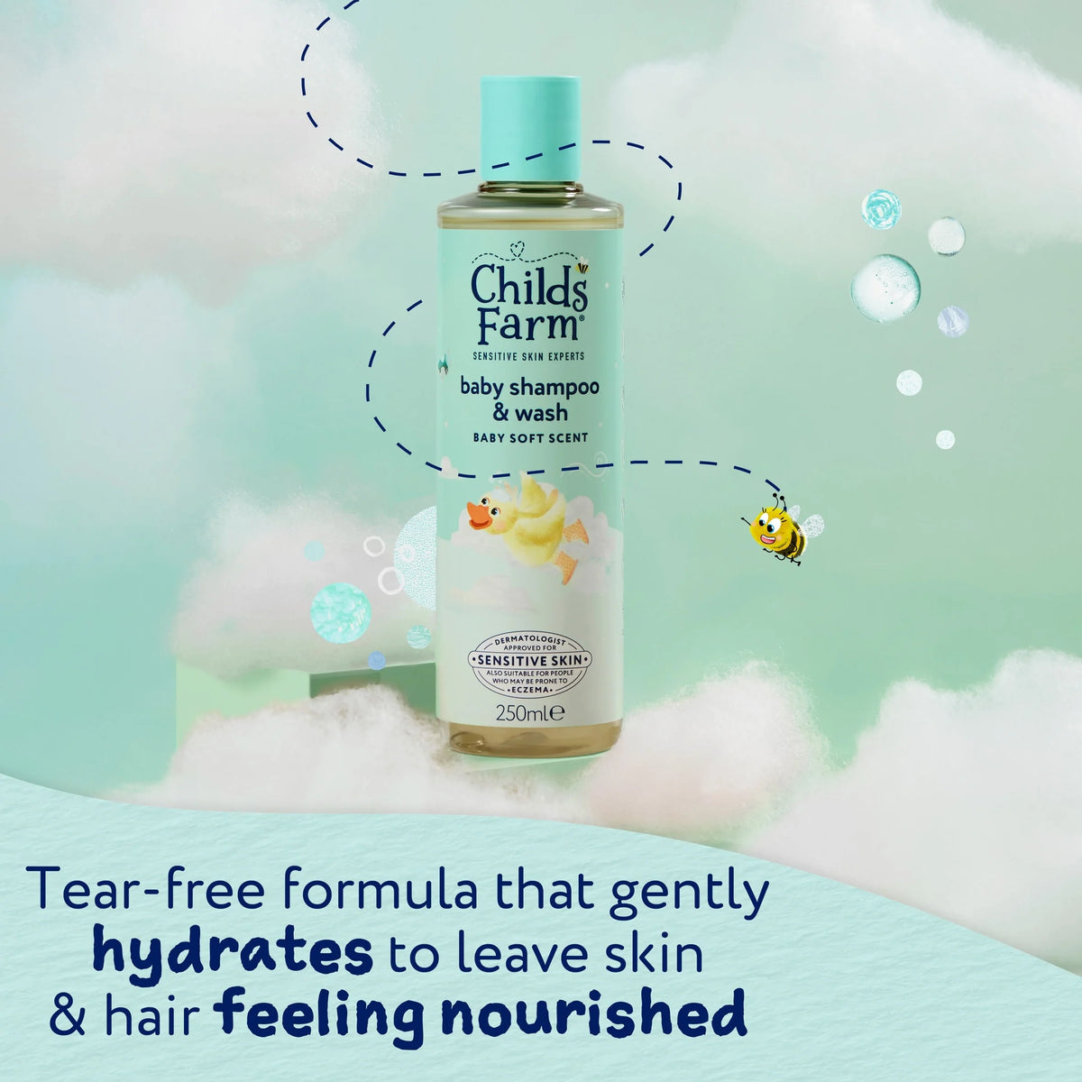 Baby Shampoo & Body Wash Baby Soft Scent 250ml by CHILDS FARM