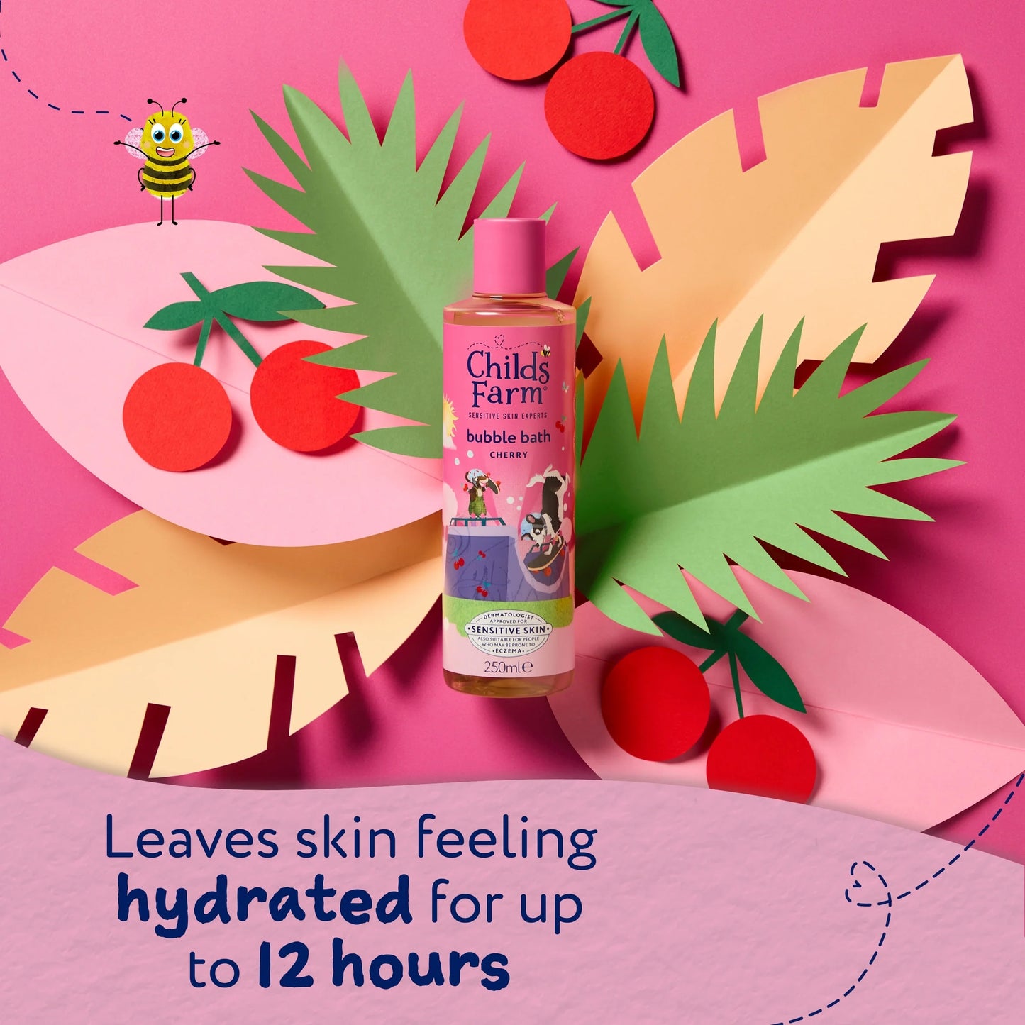 Bubble Bath Cherry 250ml by CHILDS FARM