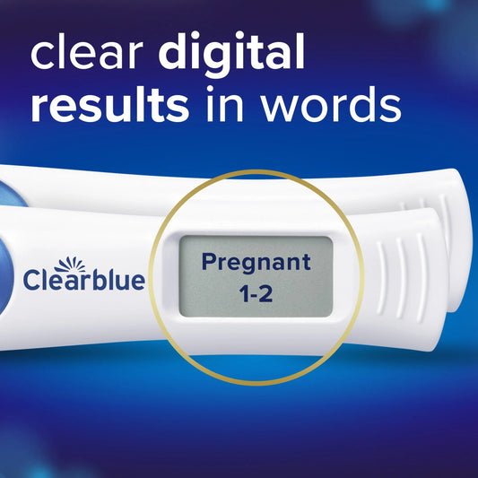 Digital Pregnancy Test With Weeks 2 by CLEARBLUE