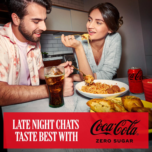 Zero Sugar Soft Drink Cans 12 X 150 by Coca-Cola