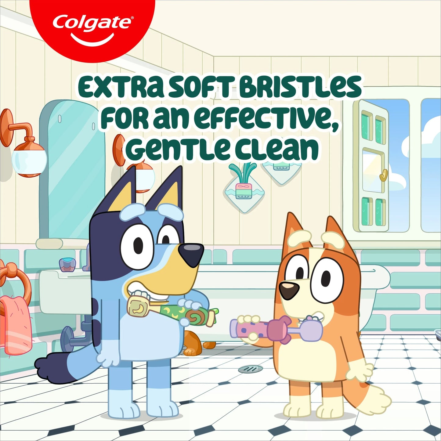 Kids 3-5 Years Bluey Extra Soft by Colgate