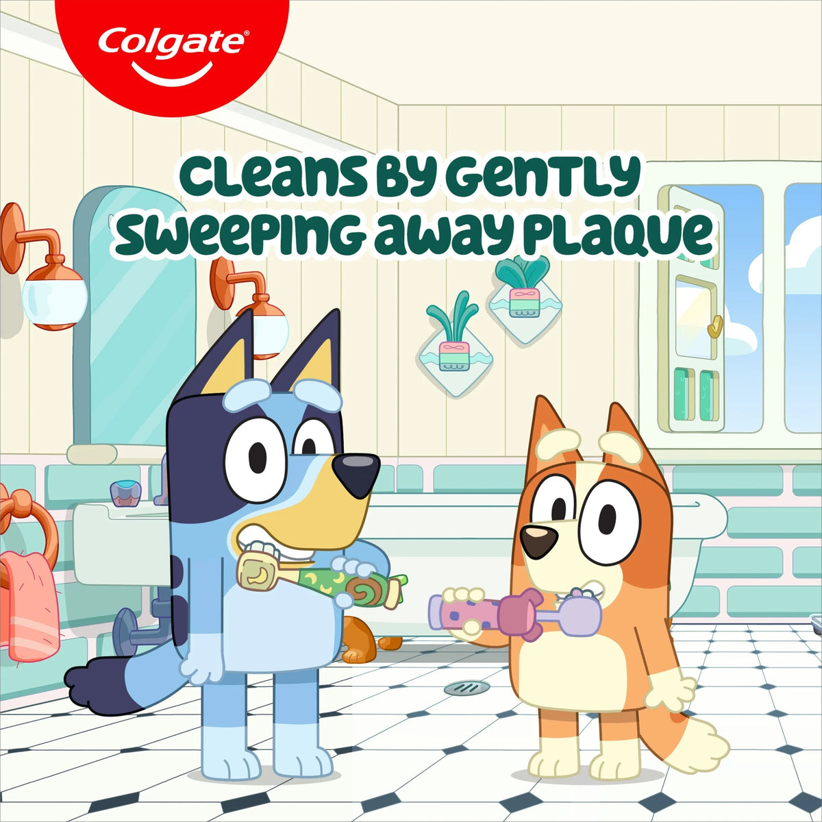 Kids Bluey Extra Soft Battery by Colgate