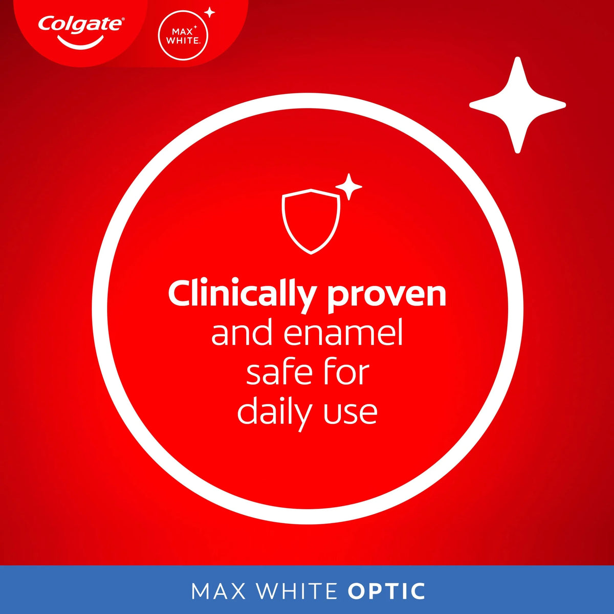 Max White One Optic Whitening Travel Toothpaste 20ml by Colgate