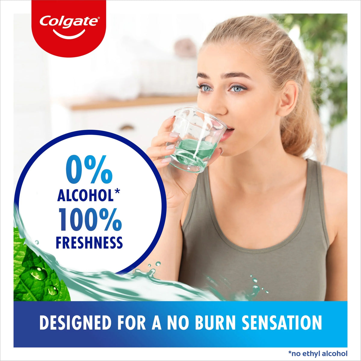 Plax Soft Mint Mouthwash Alcohol Free by Colgate