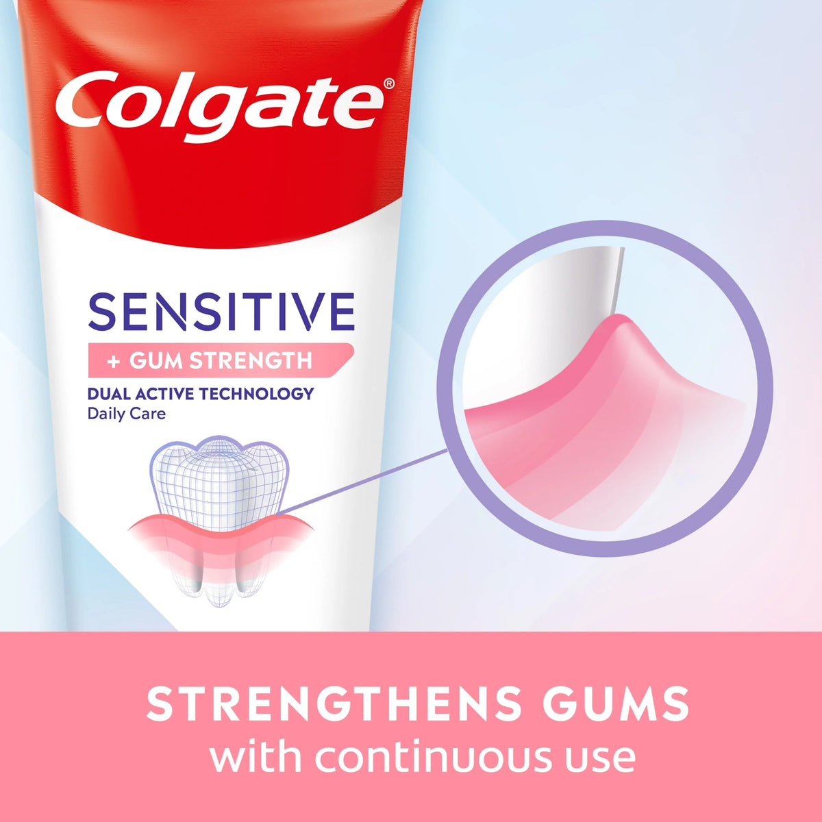 Sensitive + Gum Strength Toothpaste by Colgate