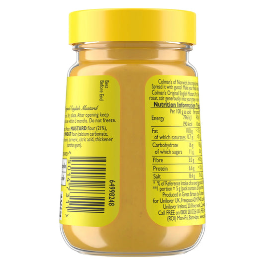 Colman's Original English Mustard Jar 100g by COLMANS