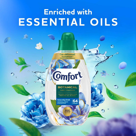 Botanical Heavenly Fresh Fabric Conditioner 64 Wash 960ml by COMFORT