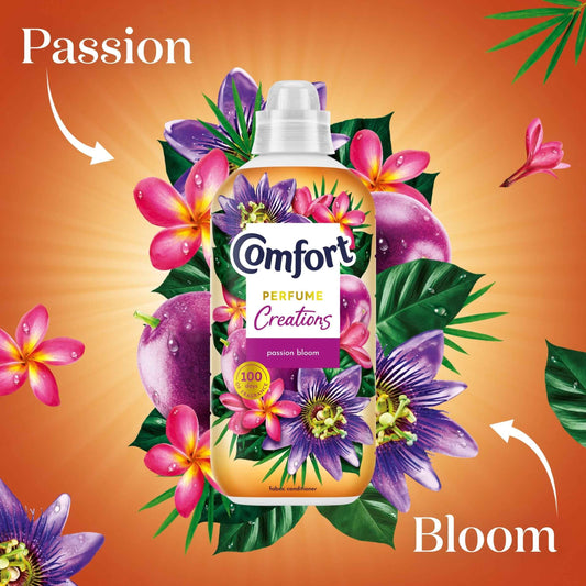 Creations Passion Bloom Fabric by COMFORT