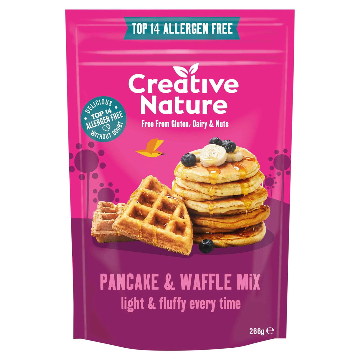 Pancake & Waffle Mix 266g by CREATIVE NATURE
