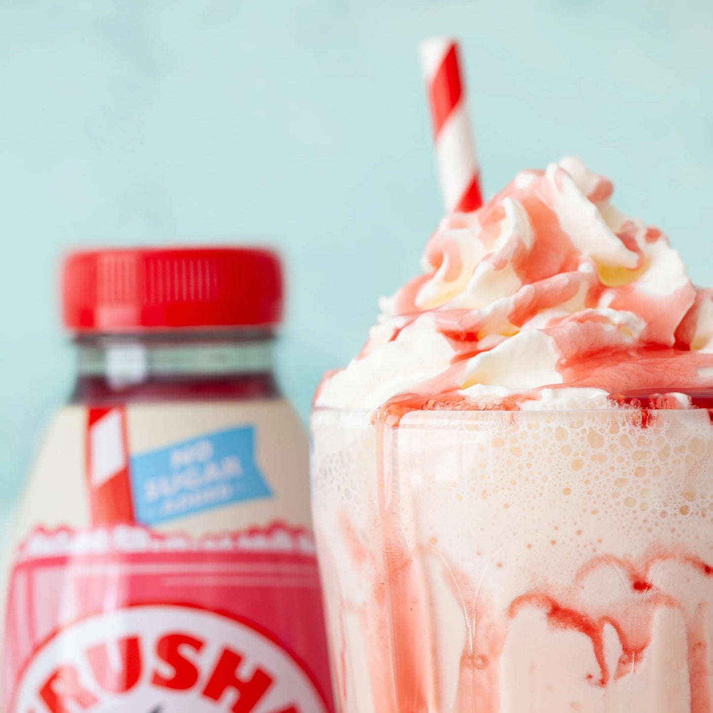 Strawberry No Added Sugar 500ml by CRUSHA
