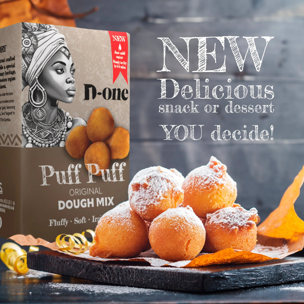 Puff Puff Dough Mix 500g by D-one