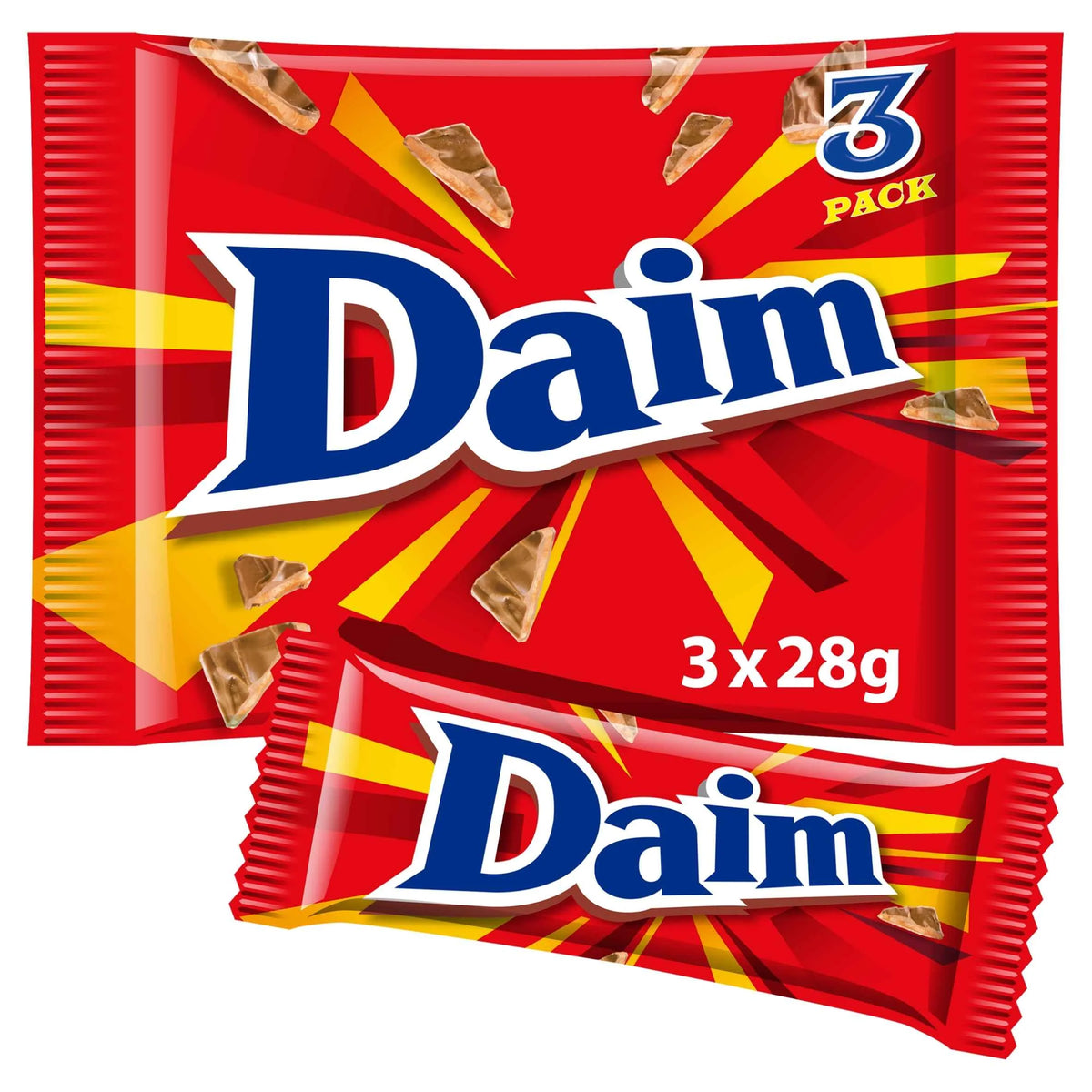 Milk Chocolate Bar 3 Pack Multipack by DAIM