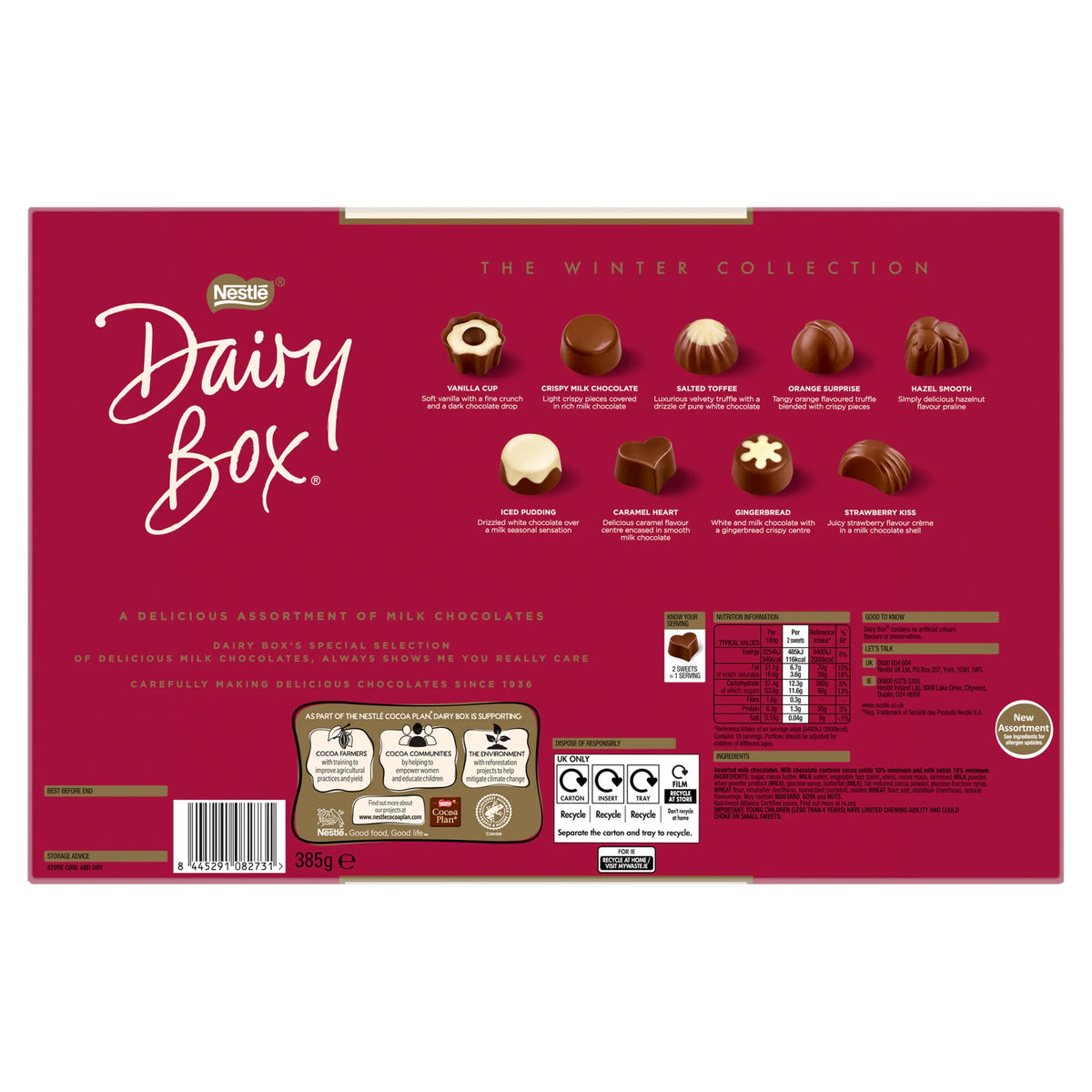Christmas Collection 385g by DAIRY BOX at The British Vault