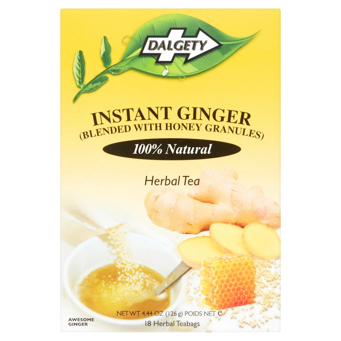 Instant Ginger Tea 126g by DALGETY