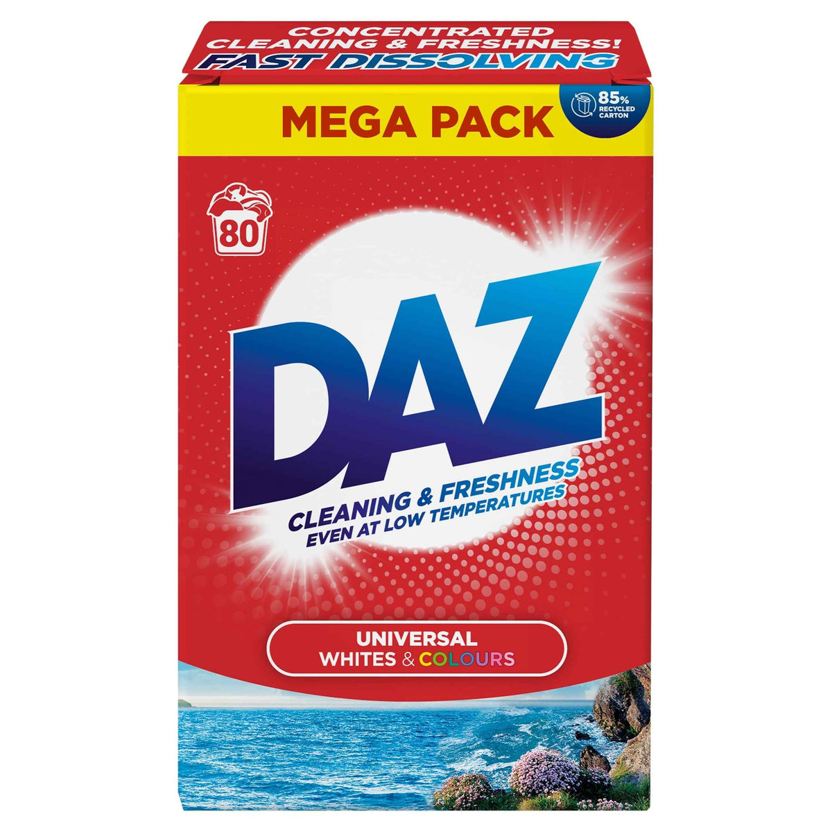 Washing Powder Whites & Colours 80 Washes by DAZ