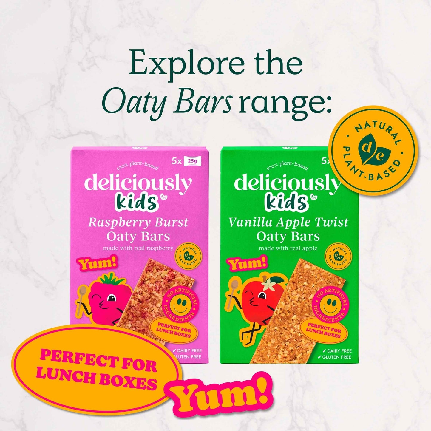 Deliciously Kids Vanilla Apple Twist Oaty by DELICIOUSLY ELLA