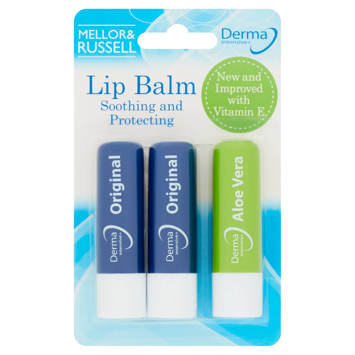 Intensive Lip Balms Triple Pack by DERMA