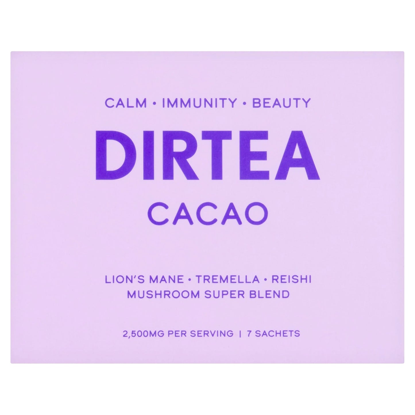 Cacao Mushroom Super Blend 7 Sachets by DIRTEA