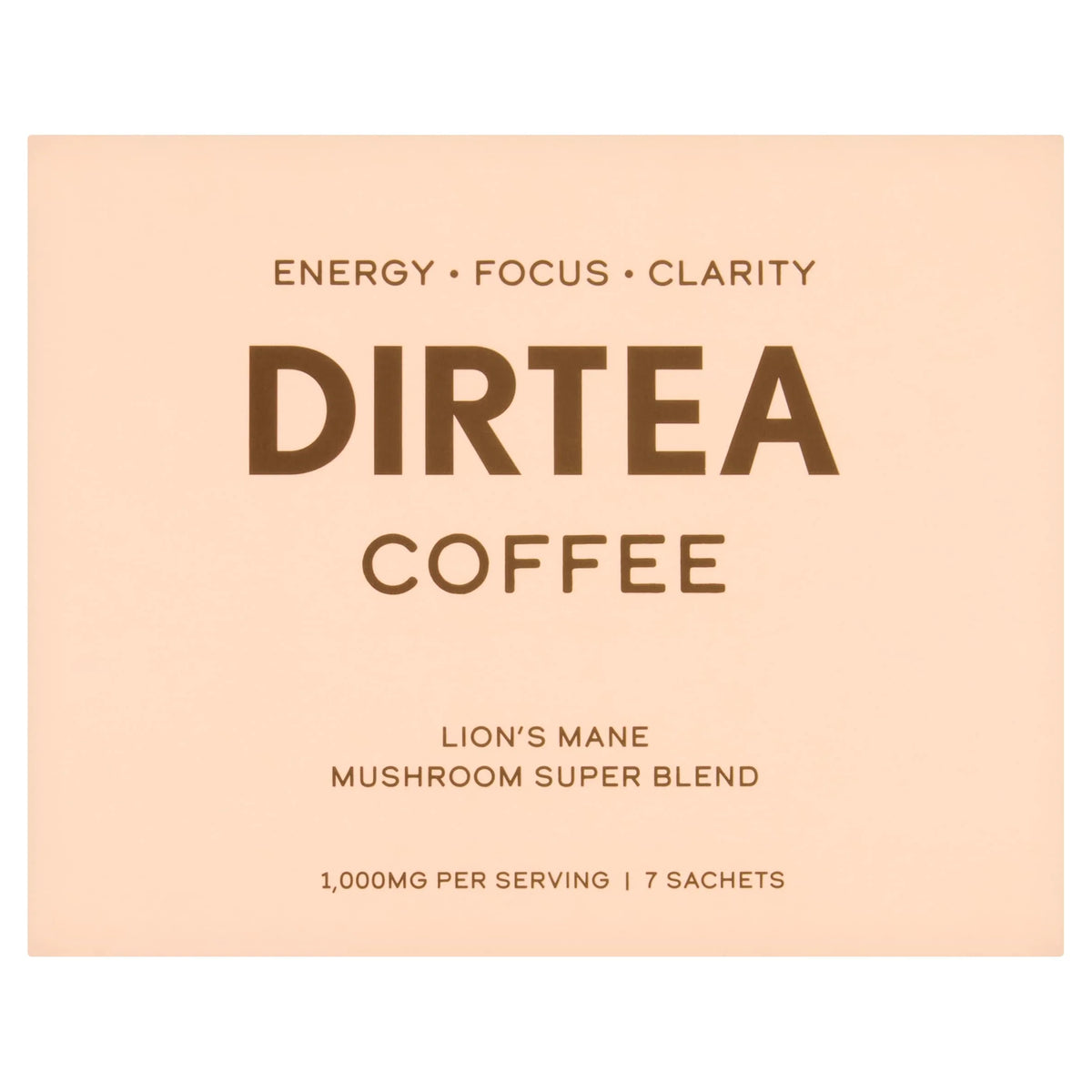 Coffee Mushroom Super Blend 7 Sachets by DIRTEA