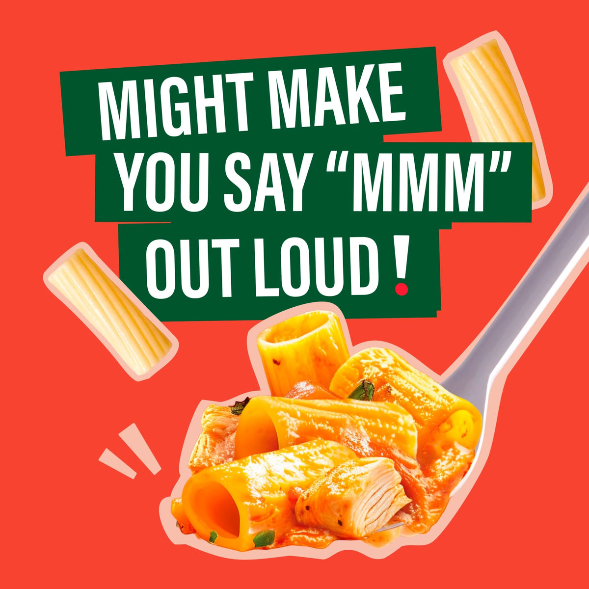 Feasts Creamy Tomato And Chicken Rigatoni Pasta Ready Meal by DOLMIO